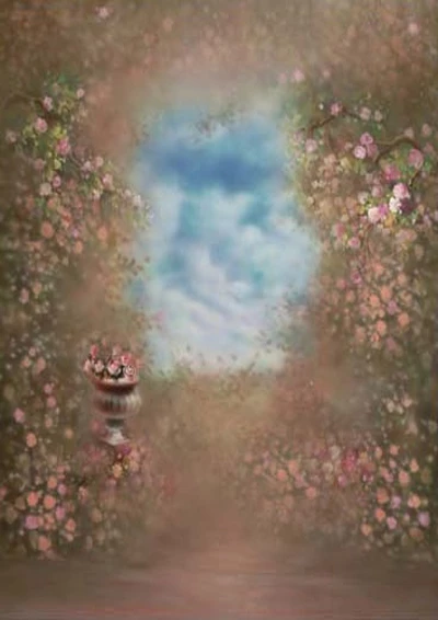 Shop Vintage oil painting backdrop flower background - whosedrop