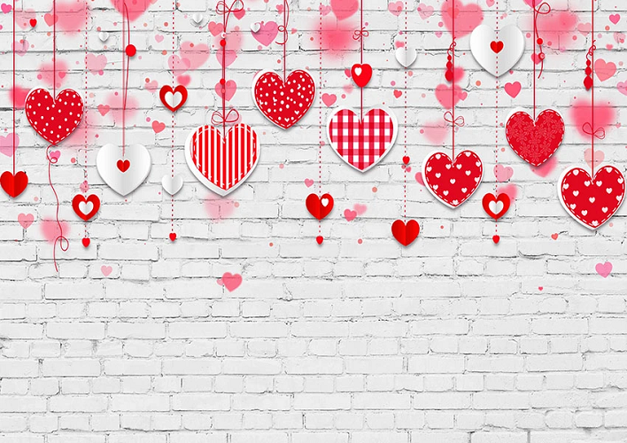 Pinky Pink Valentine Truck Valentine Fabric Backdrop exclusive at – Snobby  Drops